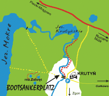 Mapa sciezki przyrodniczej